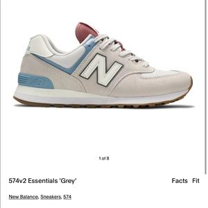 New Balance Essentials 574 v2 Grey